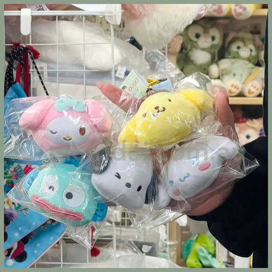 Sanrio | Plush Keychain W100×H80×D45Mm 日本三丽鸥 玩偶大头挂件/包挂/钥匙链