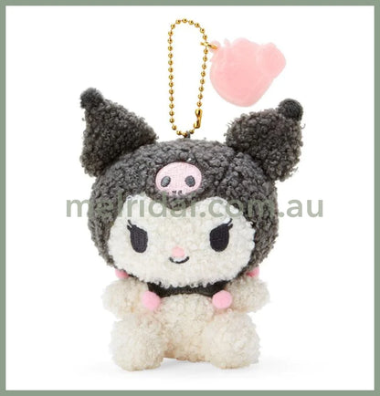 Sanrio | Plush Mascot Holder Keychain 8.5×6×11Cm / Kuromi