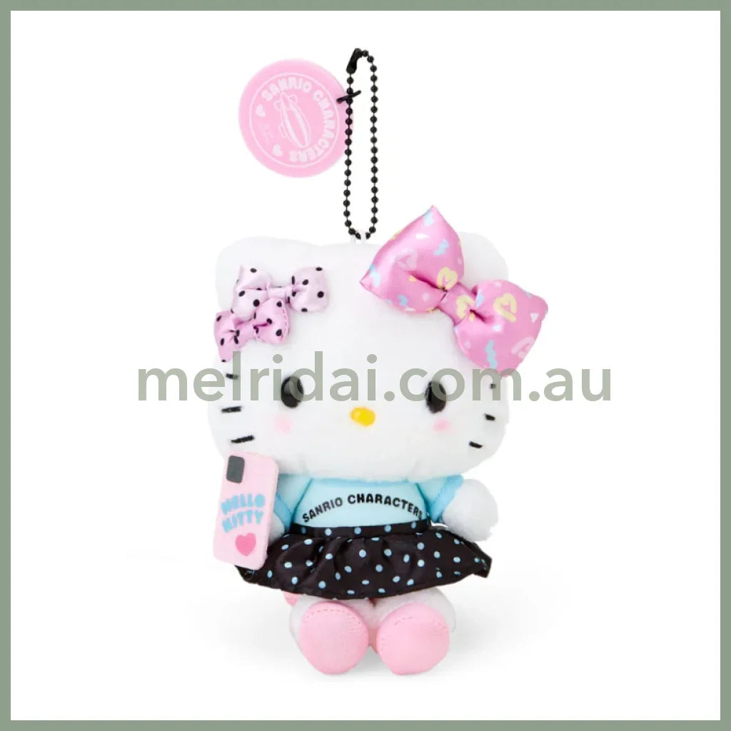 Sanrio | Plush Mascot Holder Keychain W12×D7×H14Cm (Fantasy Trip) 凯蒂猫Hello Kitty