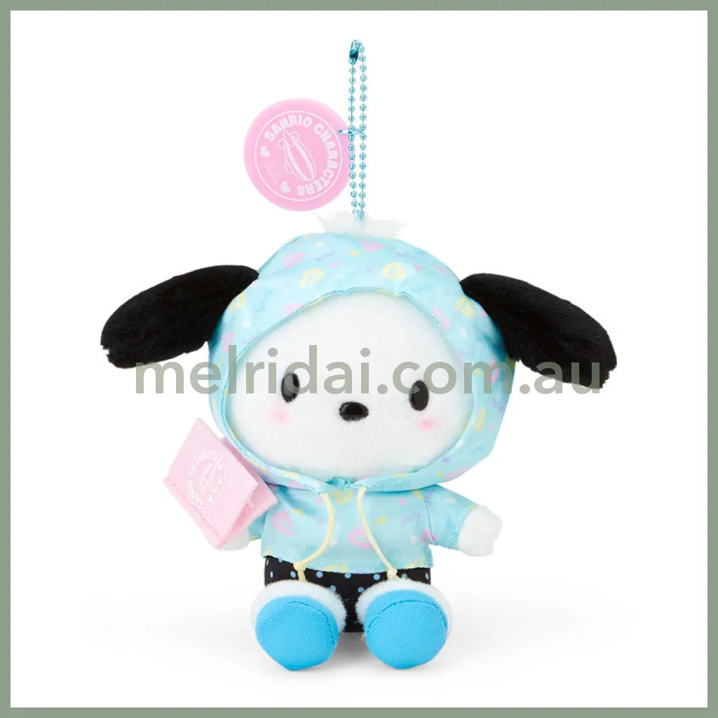 Sanrio | Plush Mascot Holder Keychain W12×D7×H14Cm (Fantasy Trip) 帕恰狗Pochacco