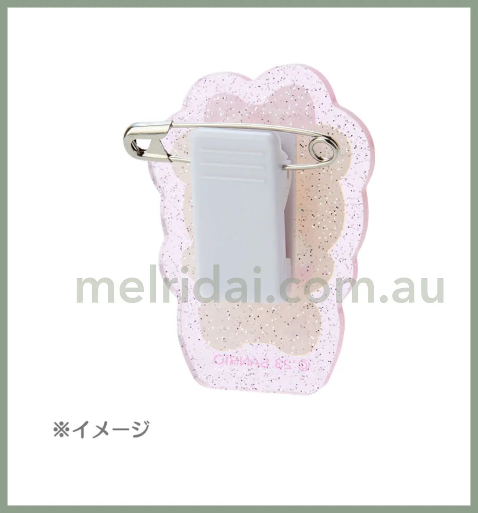 Sanrio | Plush Mascot Holder With Badge Approx.10Cm