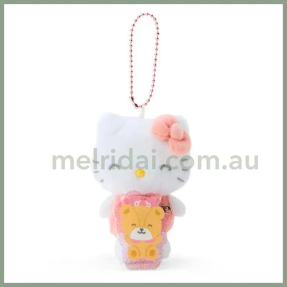 Sanrio | Plush Mascot Holder With Badge Approx.10Cm Hello Kitty