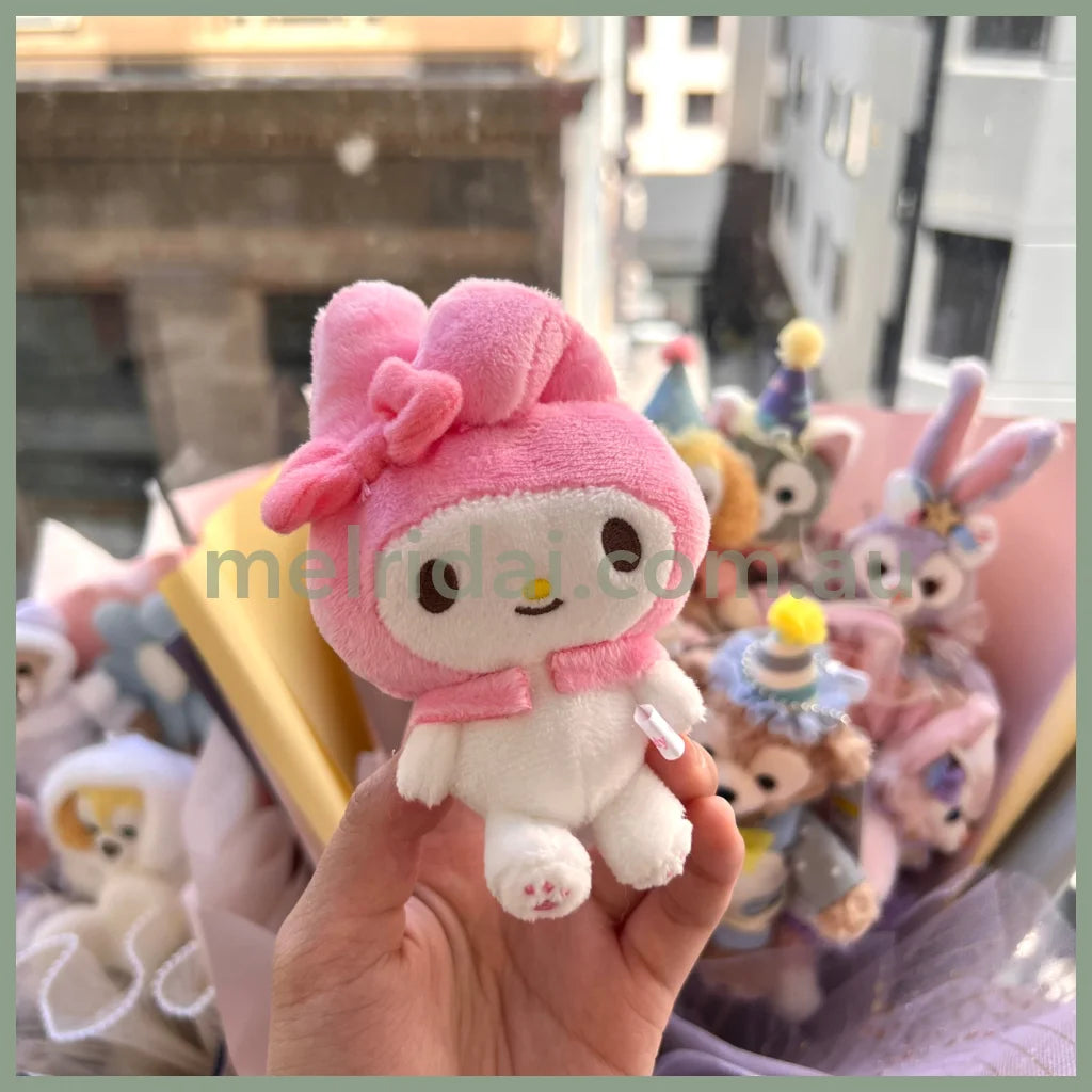 Sanrio | Plush Mascot Keychain Approx.9Cm 日本三丽鸥 毛绒挂件/基础款/小脚挂件/包挂/钥匙链 美乐蒂My Melody