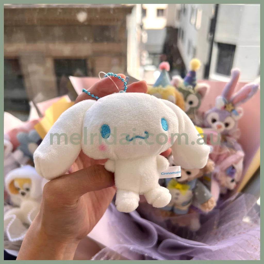 Sanrio | Plush Mascot Keychain Approx.9Cm 日本三丽鸥 毛绒挂件/基础款/小脚挂件/包挂/钥匙链 玉桂狗Cinnamoroll