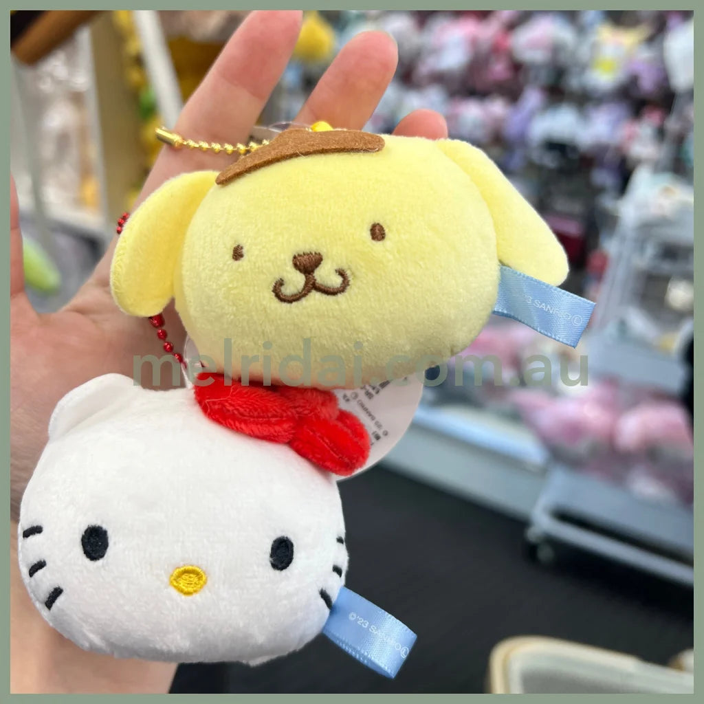 Sanrio | Plush Mascot Squishy Mini Appro.5Cm 日本三丽鸥 慢回弹解压系列 迷你球形挂件/包挂/捏捏 触感超好