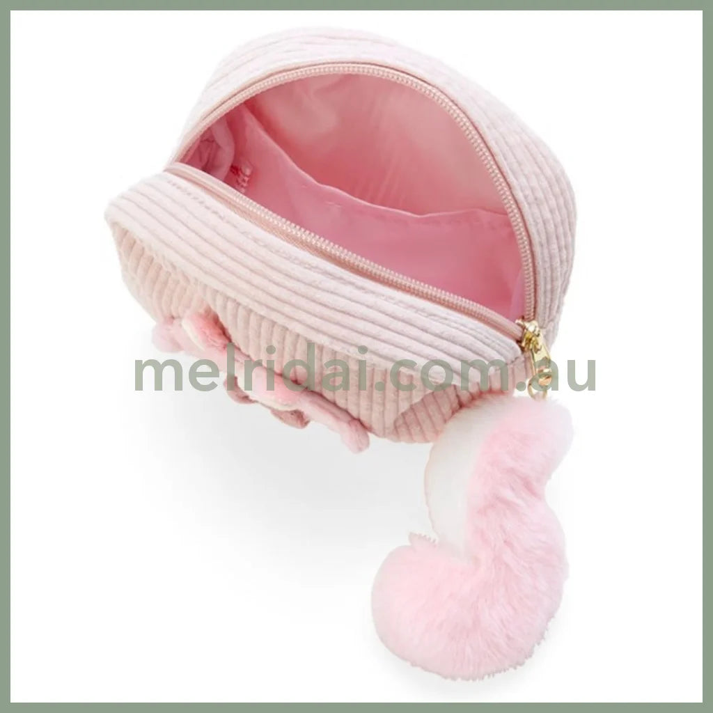 Sanrio | Plush Pouch (Sanrio Forest Animal) 15.5×8×12Cm / My Melody