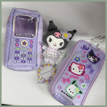 Sanrio | Plush Telephone Keychain Kuromi 库洛米