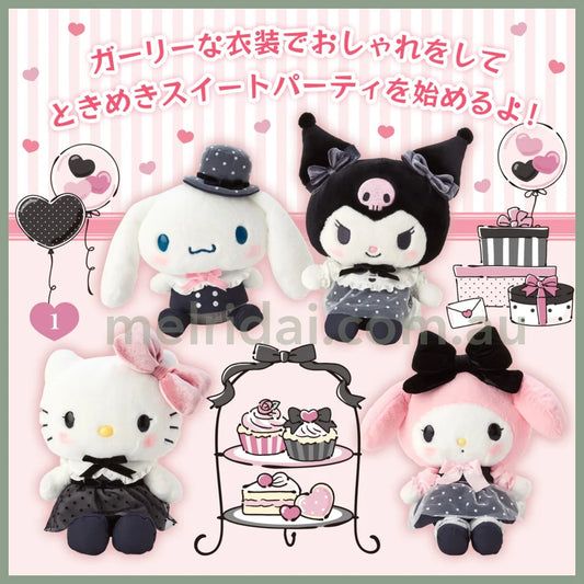 Sanrio | Plush Toy 16.5×15×22Cm (Tokimeki Sweet Party) 日本三丽鸥 毛绒玩偶/公仔（天鹅绒派对）