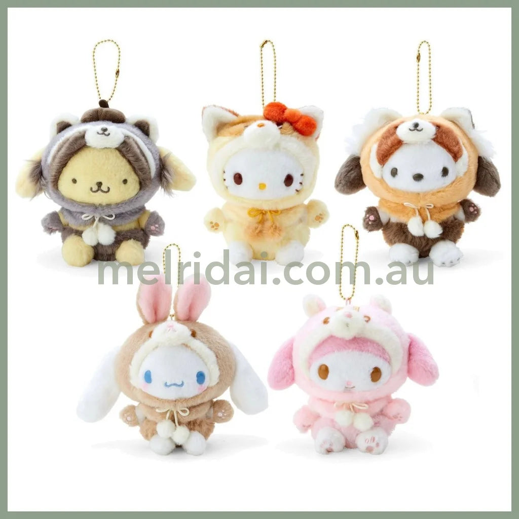 Sanrio | Plush Toy Keychain (Sanrio Forest Animal) Approx.11Cm //