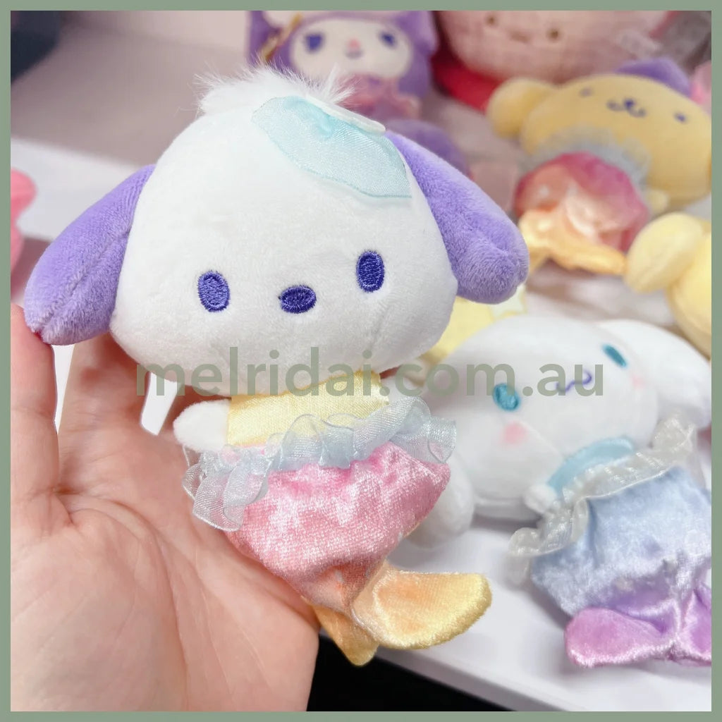 Sanrio | Plush Toy Mermaid Approx.28Cm / 7.5 X 6.5 3.5 Cm Pochacco