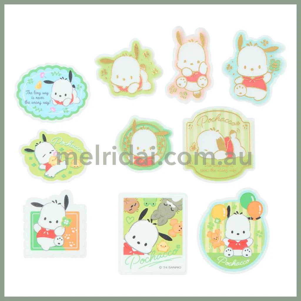 SANRIO | Pochacco Sticker Set 9.5×0.2×8.5cm