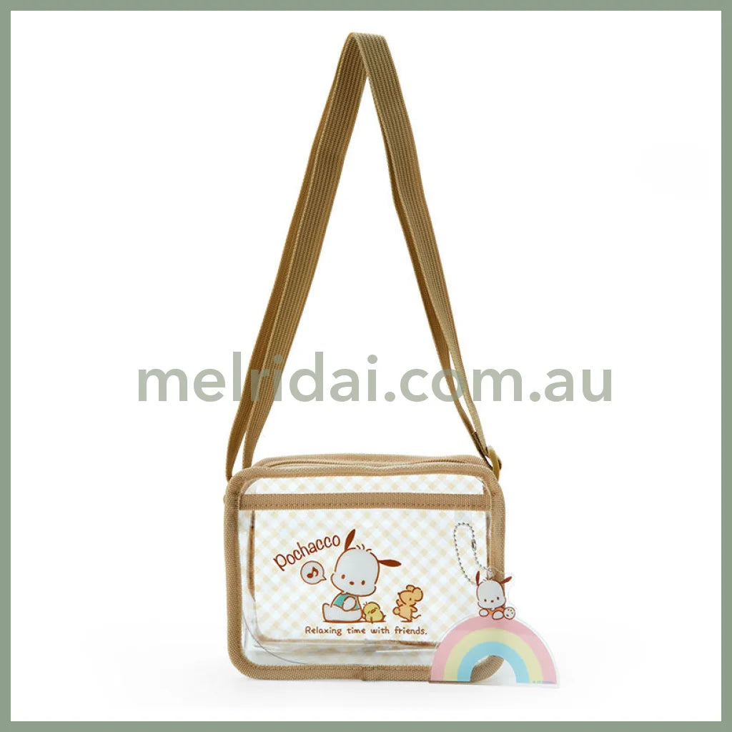 Sanrio | Pochette Set 16.5×6×12Cm Pvc Bag With Mini Towel And Sticker Pvc++ Pochacco