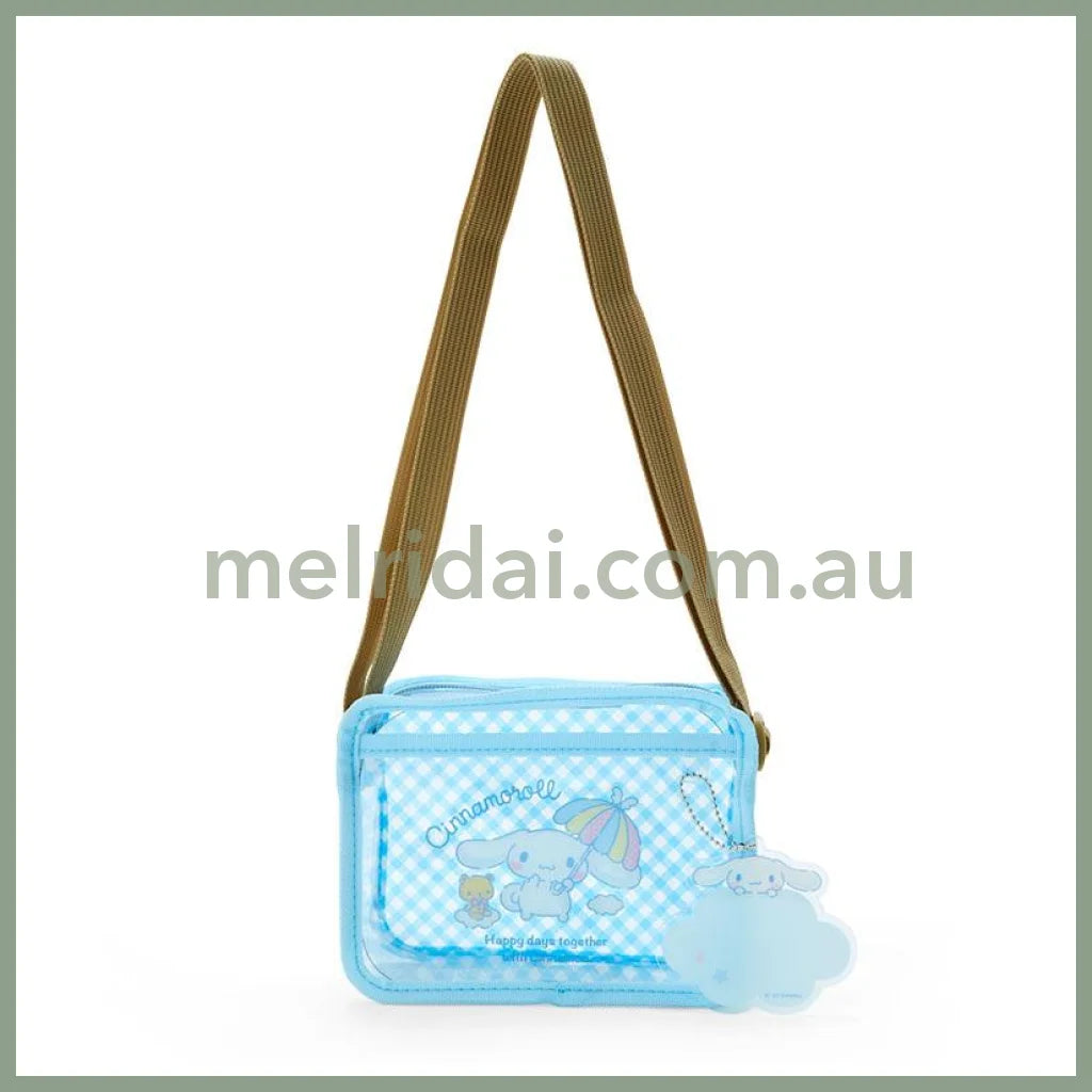 Sanrio | Pochette Set 16.5×6×12Cm Pvc Bag With Mini Towel And Sticker Pvc++ Cinnamoroll