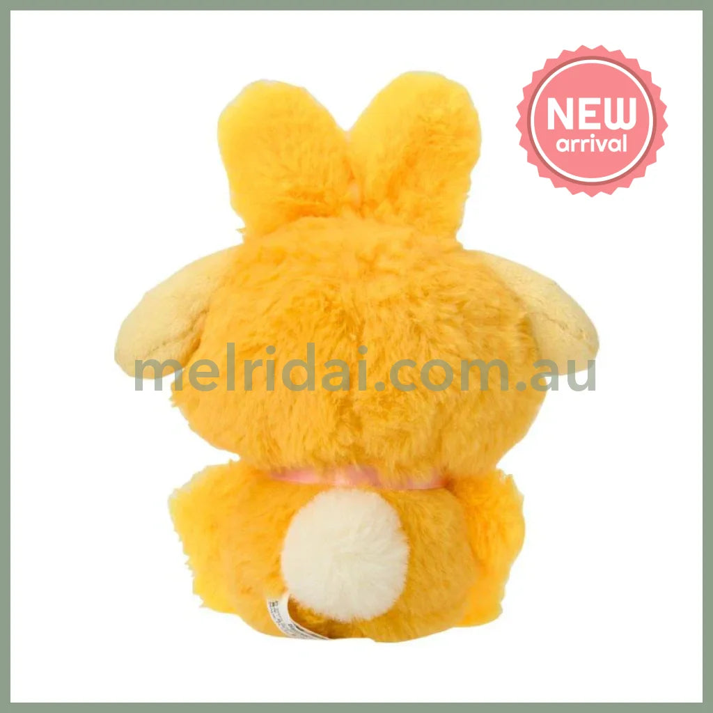 SANRIO | Pom Pom Purin Plush Mascot Holder Plush Keychain 14×9×16cm (Spring Rabbit)