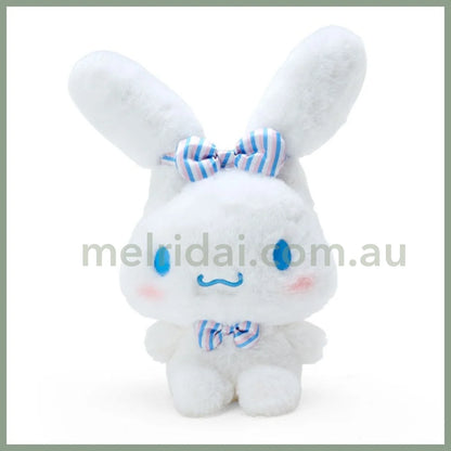 Sanrio | Posable Plush Cinnamoroll 28 X 18 13 Cm (Otegami) 日本三丽鸥 玉桂狗 毛绒玩偶/公仔 耳朵可凹造型 可扎起来（情书系列）