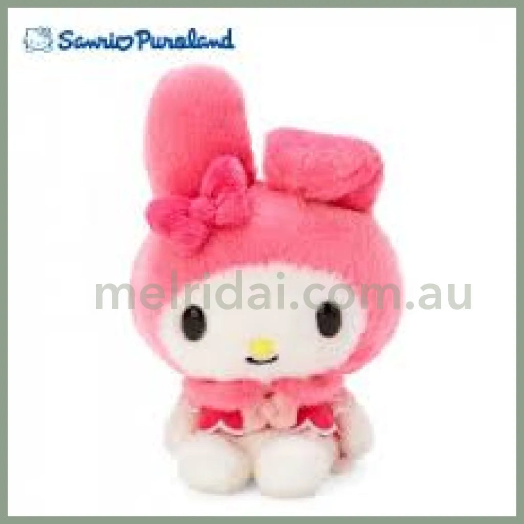 Sanrio | Fluffy Plush Doll 日本三丽鸥乐园限定 毛绒玩偶/公仔 坐高15-20Cm 美乐蒂My Melody