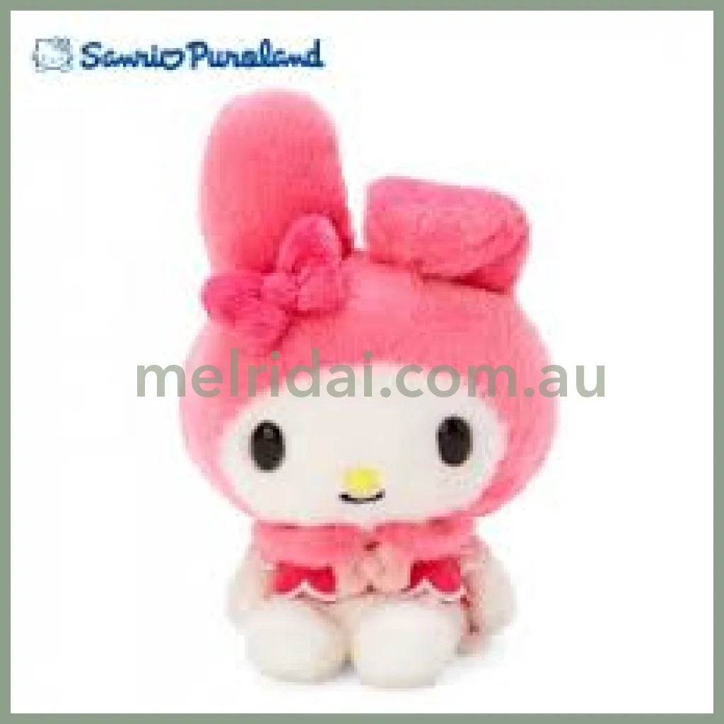 Sanrio | Fluffy Plush Doll 日本三丽鸥乐园限定 毛绒玩偶/公仔 坐高15-20Cm 美乐蒂My Melody