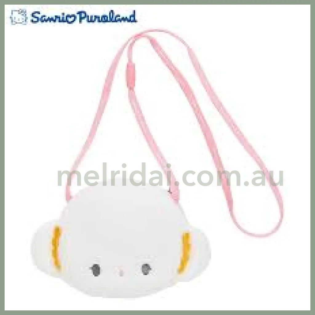 Sanrio Puroland | Plush Shoulder Bag Card Coin Case Rare 小麦云Cogimuyun