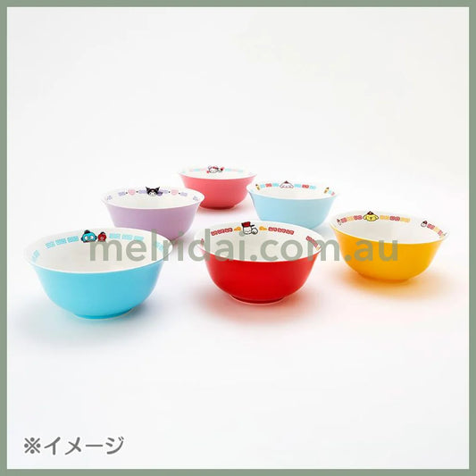 Sanrio | Ramen Bowl (Colorful Ceramics) 17.3×17.3×7.7Cm //