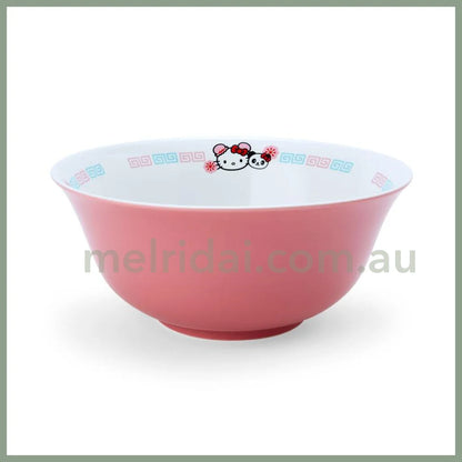 Sanrio | Ramen Bowl (Colorful Ceramics) 17.3×17.3×7.7Cm // Hello Kitty