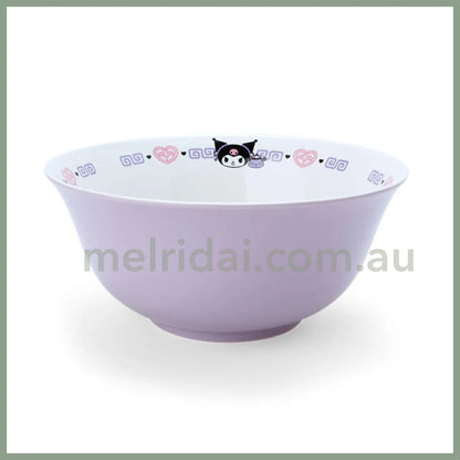 Sanrio | Ramen Bowl (Colorful Ceramics) 17.3×17.3×7.7Cm // Kuromi