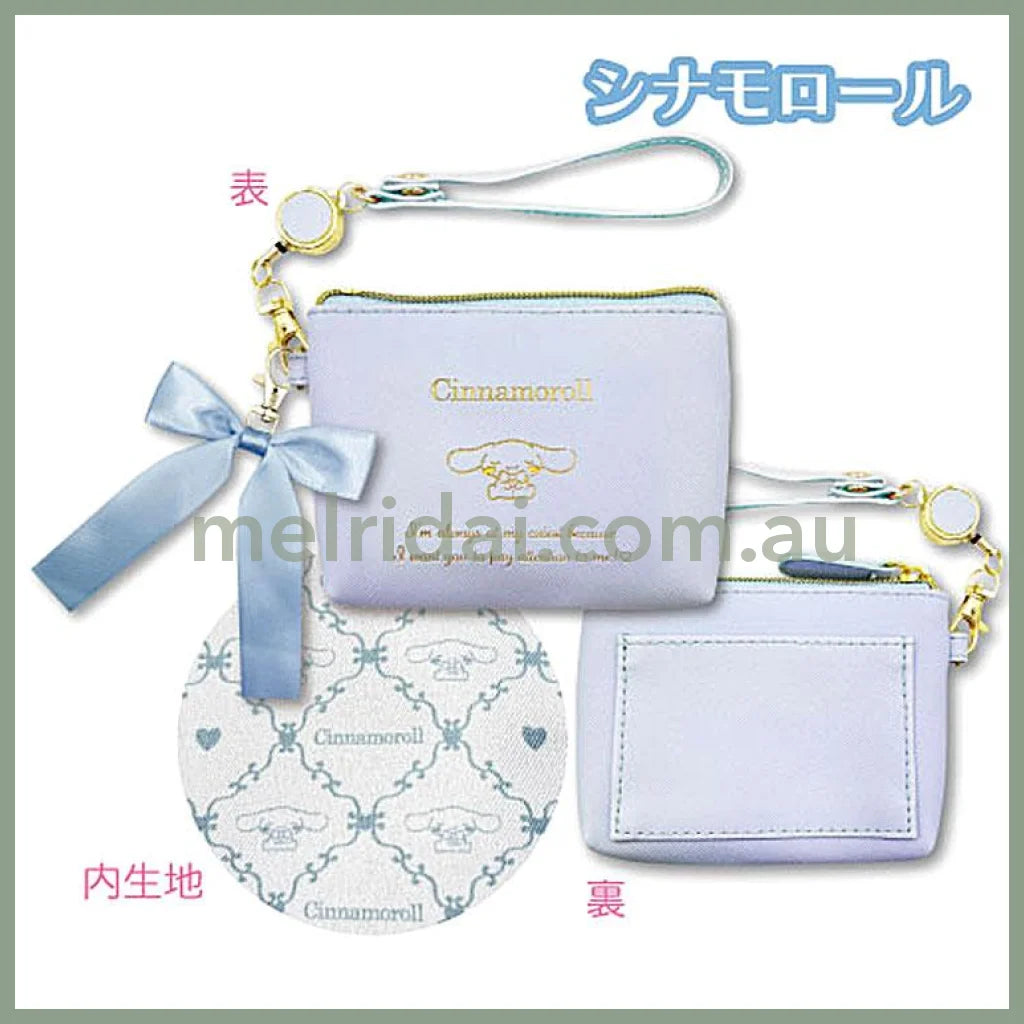 Sanrio | Reel Pass Pouch H8.5×W13×D2Cm & // () Cinnamoroll