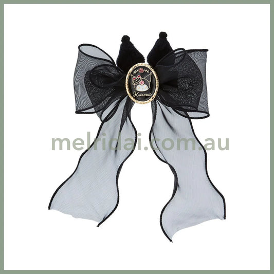 Sanrio | Ribbon Hair Clip (Kuromi Delusional Lady)