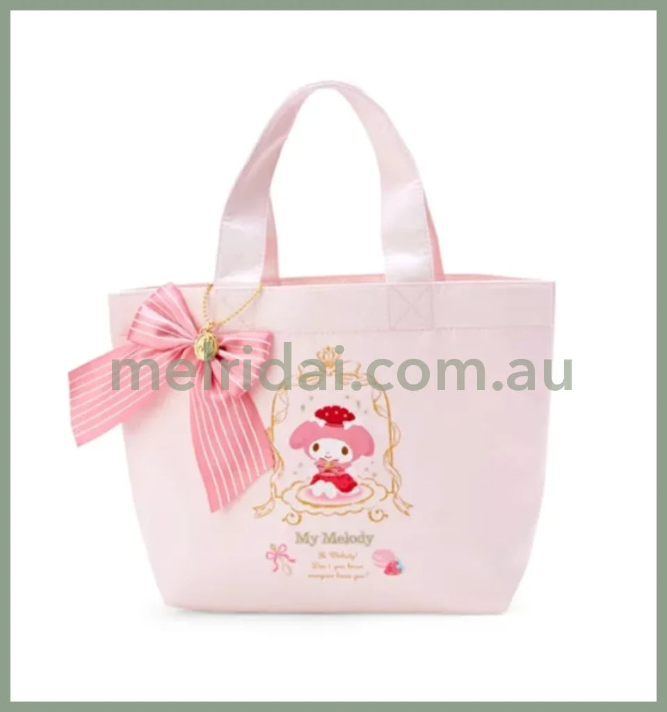 Sanrioribbon Handbag (Sanrio Tea Room) 32.5×10.5×21.5Cm