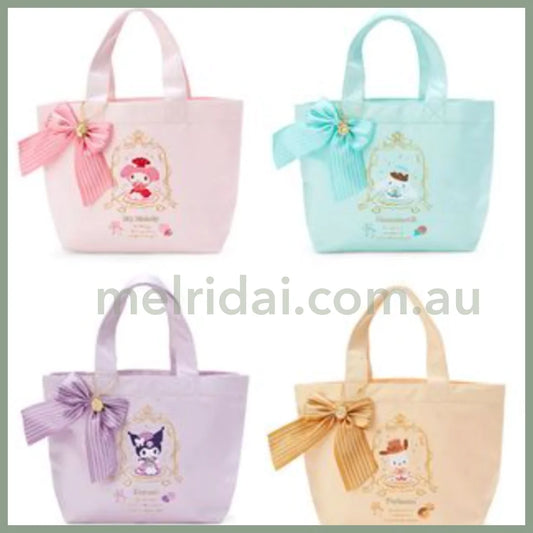 Sanrioribbon Handbag (Sanrio Tea Room) 32.5×10.5×21.5Cm