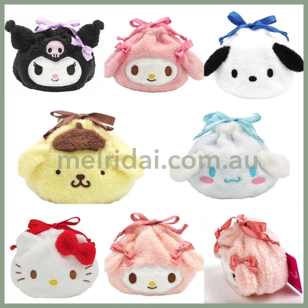 Sanrio Round Drawstring Bag 15*17*3Cm