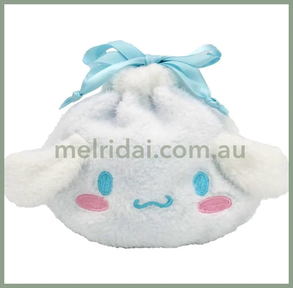 Sanrio Round Drawstring Bag 15*17*3Cm Cinnamoroll