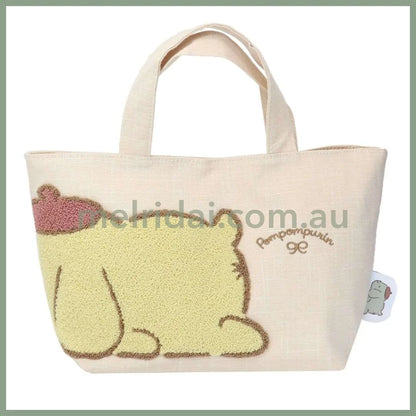 Sanrio | Sagara Embroidery Tote Bag 34*24*20Cm / Pom Purin