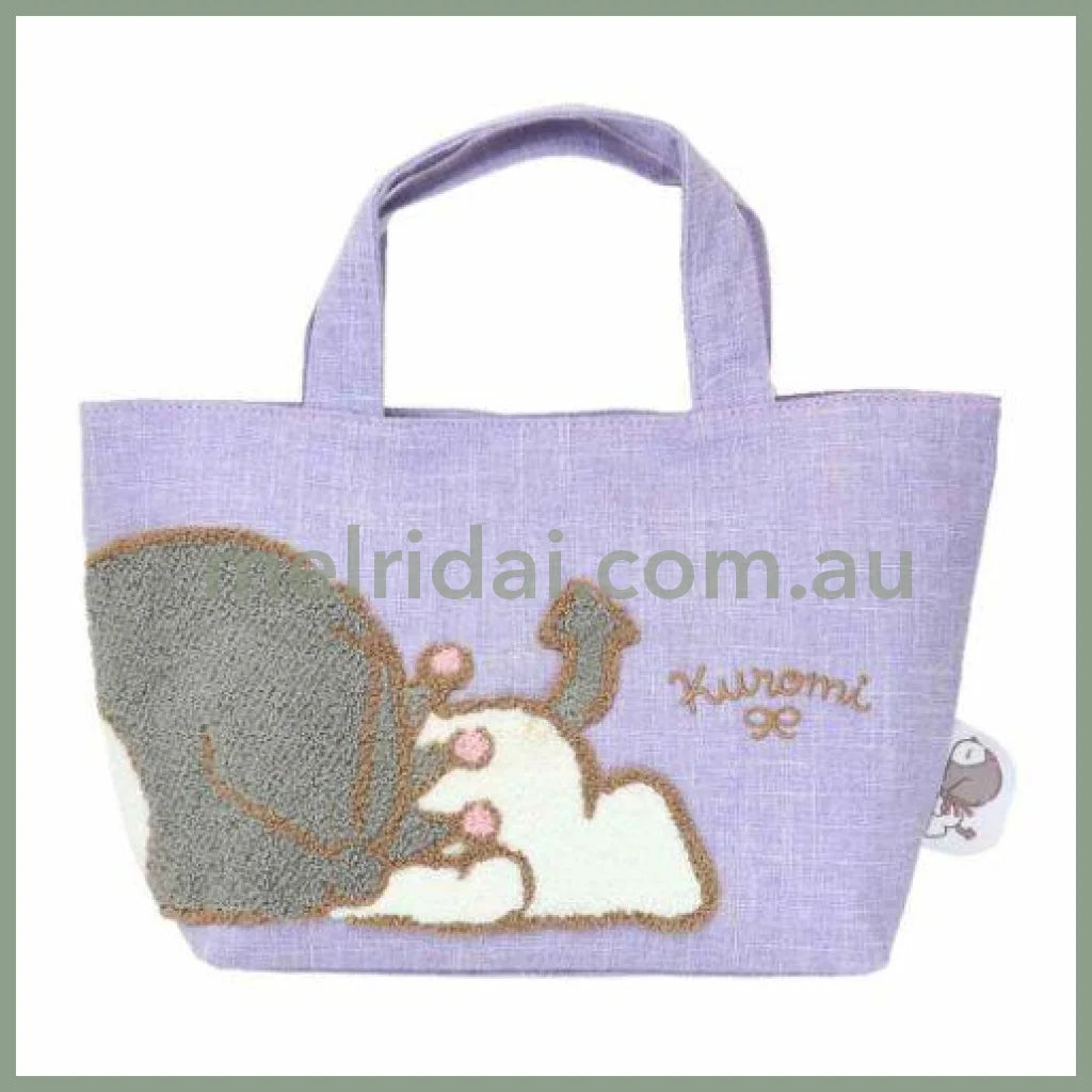 Sanrio | Sagara Embroidery Tote Bag 34*24*20Cm / Kuromi