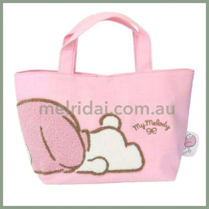 Sanrio | Sagara Embroidery Tote Bag 34*24*20Cm / My Melody