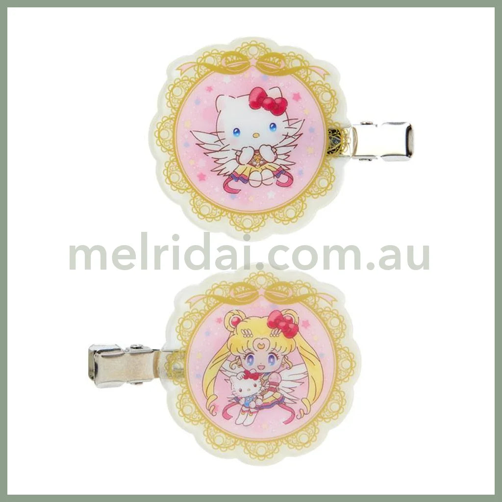 Sanrio × Sailor Moon Cosmos Hair Clip Hello Kitty /