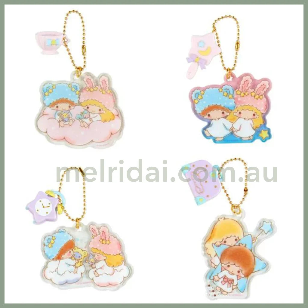 Sanrio | Secret Keychain Little Twin Stars (Fluffy Fancy) Kikilala