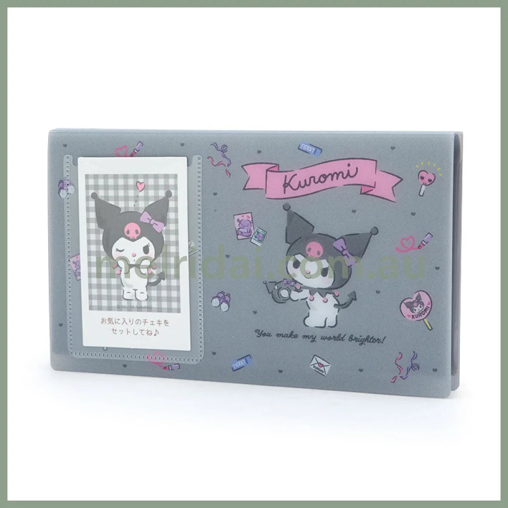 Sanrio | Shiny Polaroid Album 19 X 11 1Cm (Enjoy Idol) Kuromi