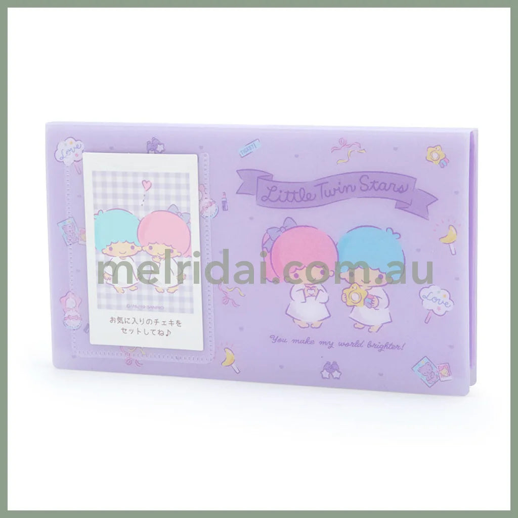 Sanrio | Shiny Polaroid Album 19 X 11 1Cm (Enjoy Idol) Littletwinstars