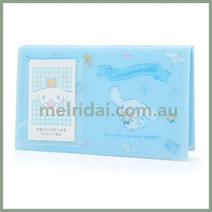 Sanrio | Shiny Polaroid Album 19 X 11 1Cm (Enjoy Idol) Cinnamoroll