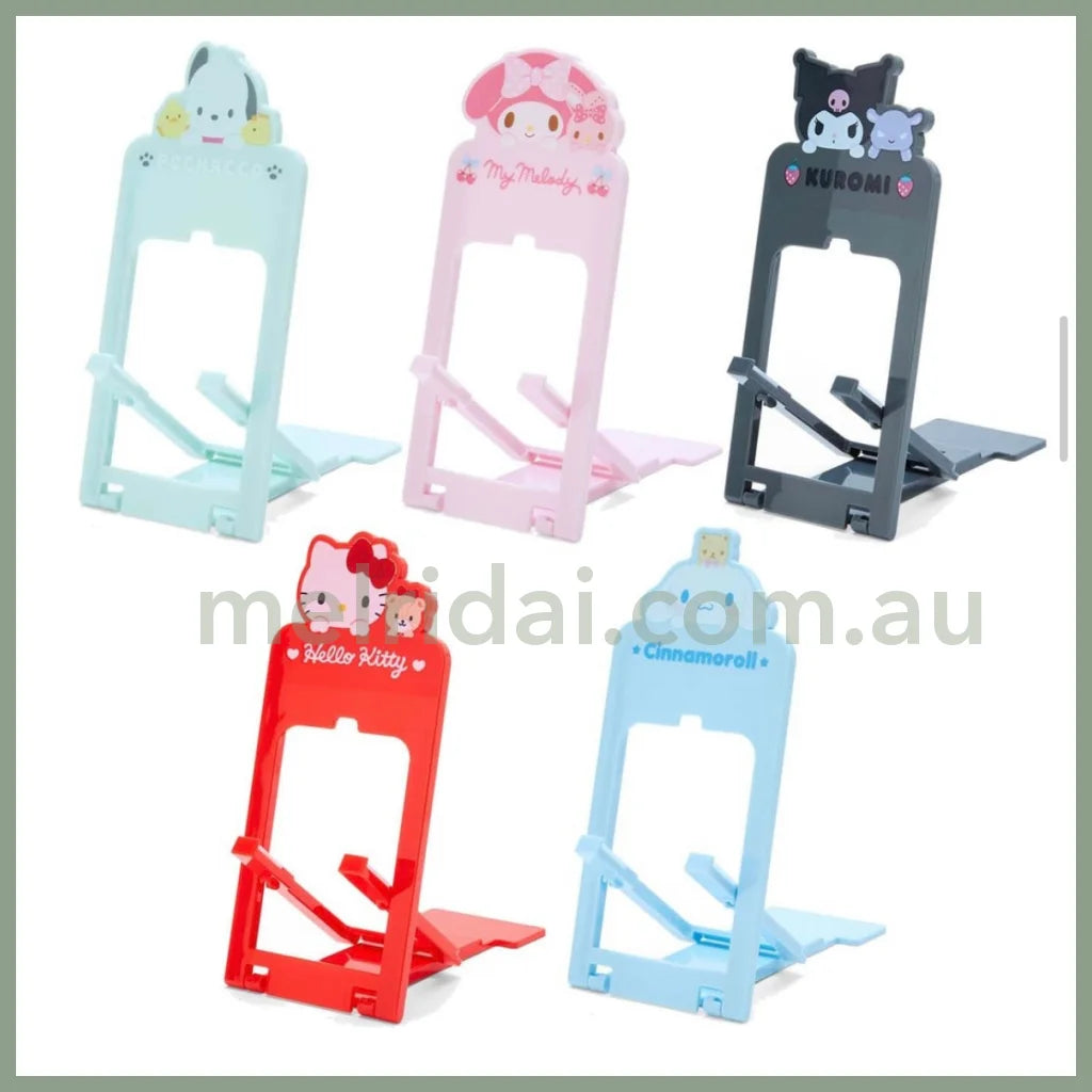 Sanrio | Smartphone Stand 6.5×0.5×14.5Cm 日本三丽鸥 可折叠便携手机支架 斜度可调节