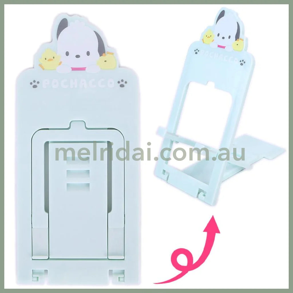 Sanrio | Smartphone Stand 6.5×0.5×14.5Cm 日本三丽鸥 可折叠便携手机支架 斜度可调节 帕恰狗Pochacco