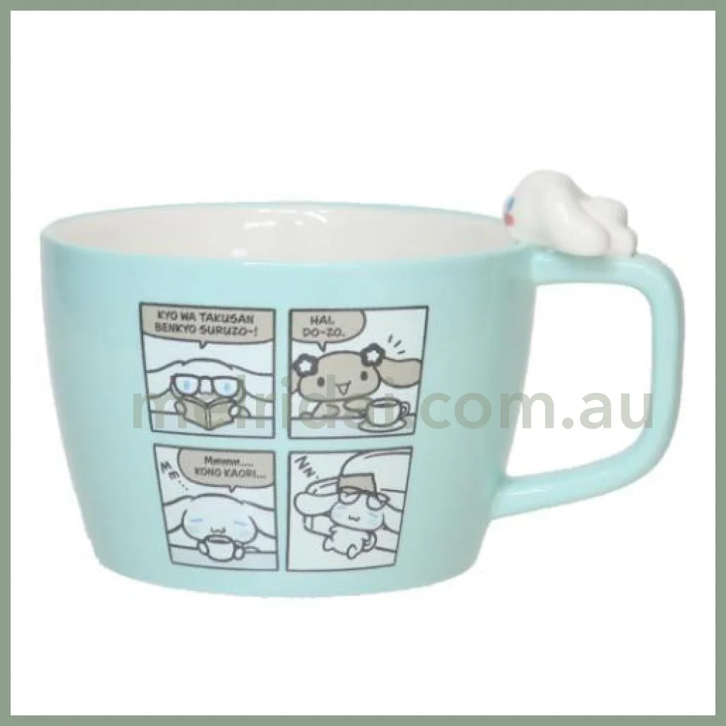 Sanrio | Soup Mug With Nokkari Figure 300Ml (Cinnamoroll) 日本三丽鸥 陶瓷角色造型 马克杯（玉桂狗）