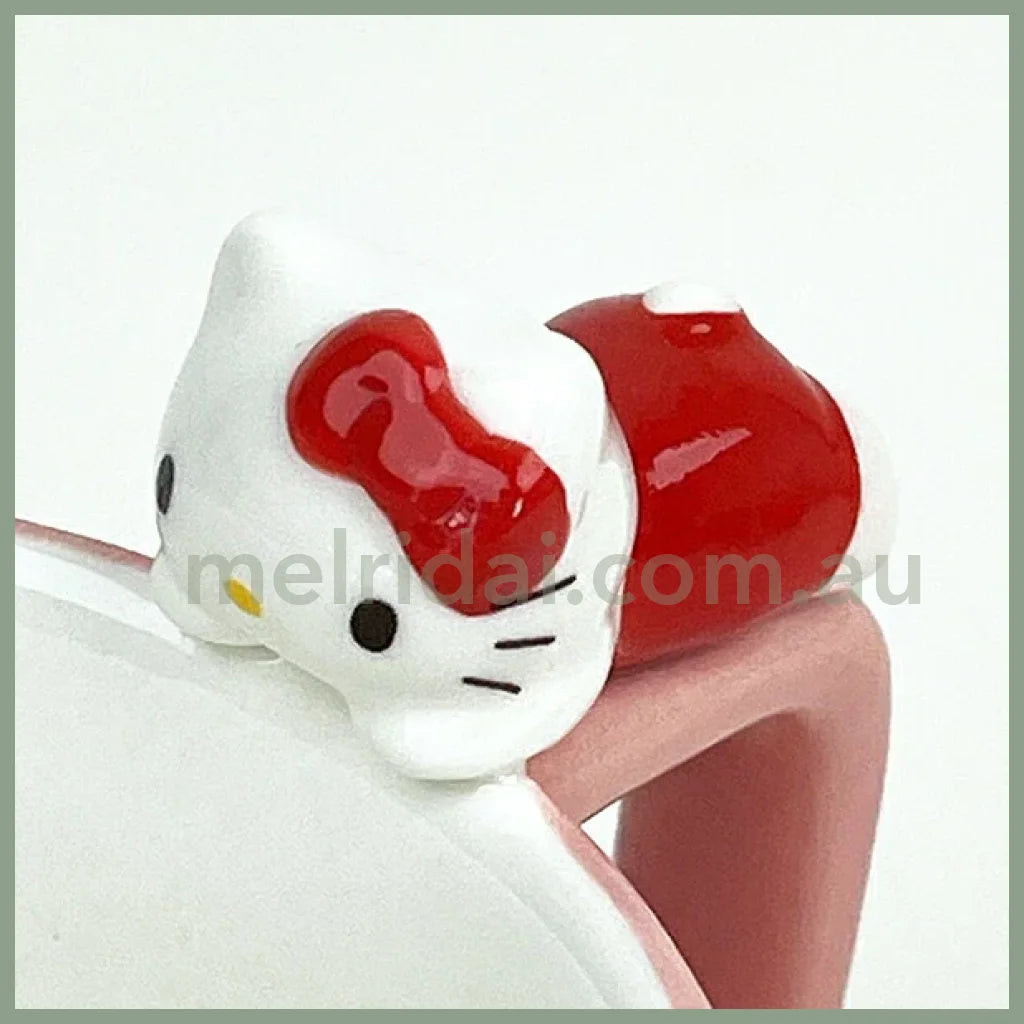 Sanrio | Soup Mug With Nokkari Figure 300Ml (Hello Kitty) 日本三丽鸥 陶瓷角色造型 马克杯（凯蒂猫）