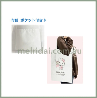 Sanrio | Square Canvas Tote Bag 100%Cotton 41*38Cm /