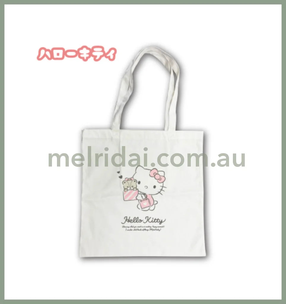 Sanrio | Square Canvas Tote Bag 100%Cotton 41*38Cm /