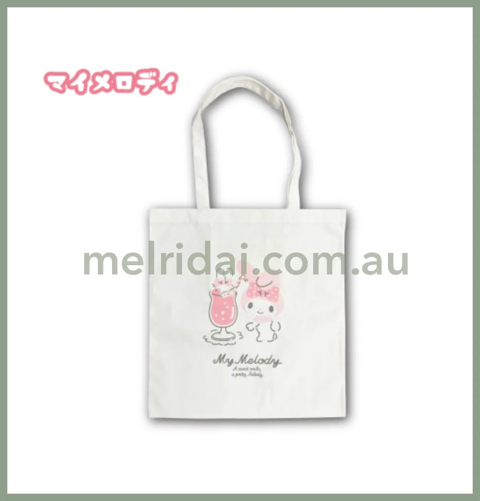 Sanrio | Square Canvas Tote Bag 100%Cotton 41*38Cm / My Melody