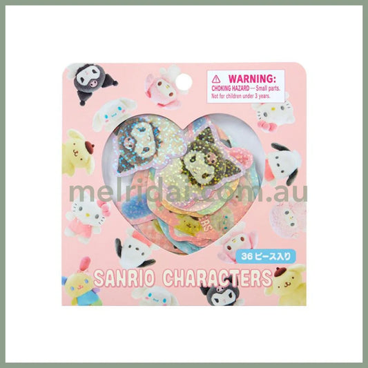 Sanrio | Sticker Set 36 Pieces 12 X 0.5 12Cm (Pitatto Friends Photo)