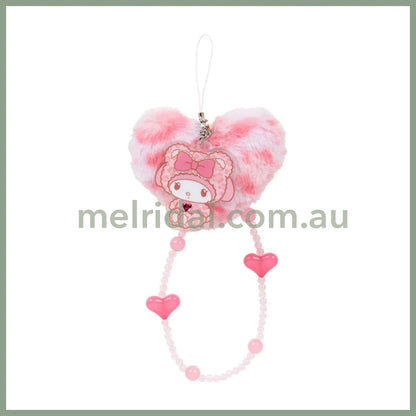 Sanrio | Strap Phone Charm 9×5×7.5Cm Bead Chain 30Cm (Gal Kuma) 美乐蒂My Melody