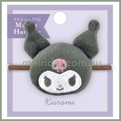 Sanrio | Stuffed Mascot Hair Tie H45×W55×D25Mm 库洛米Kuromi