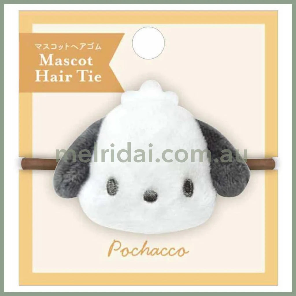 Sanrio | Stuffed Mascot Hair Tie H45×W55×D25Mm 帕恰狗Pochacco